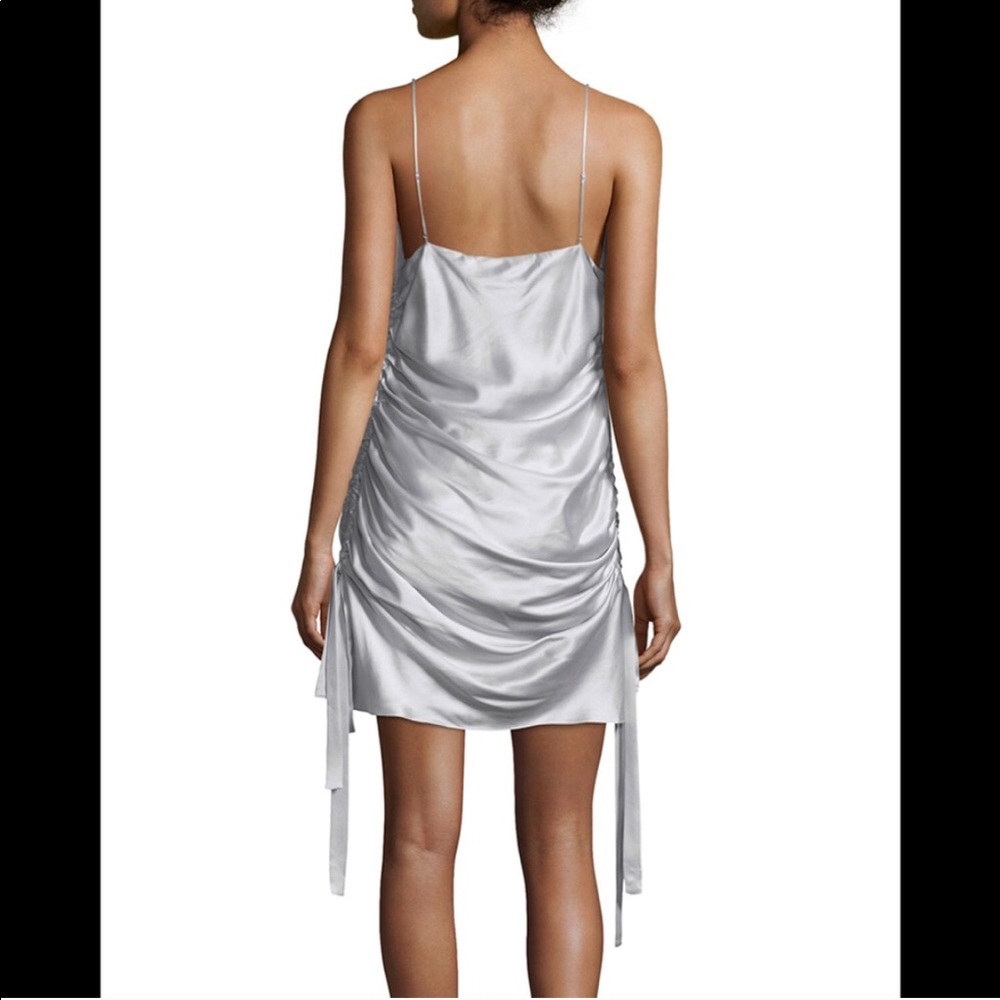 Zimmerman NWT Metallic Ruched Slip Dress - Picture 2 of 8